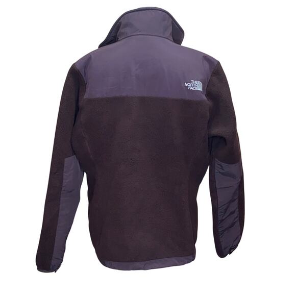 The North Face Polartec Brown Fleece Zip Up Medium - Picture 3 of 11